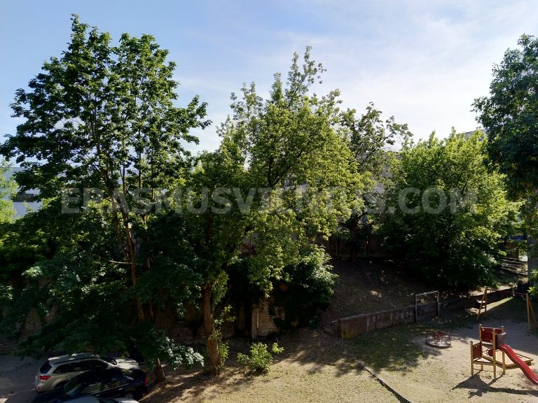 Common area and entrance in 4-bedroom Vilnius flat