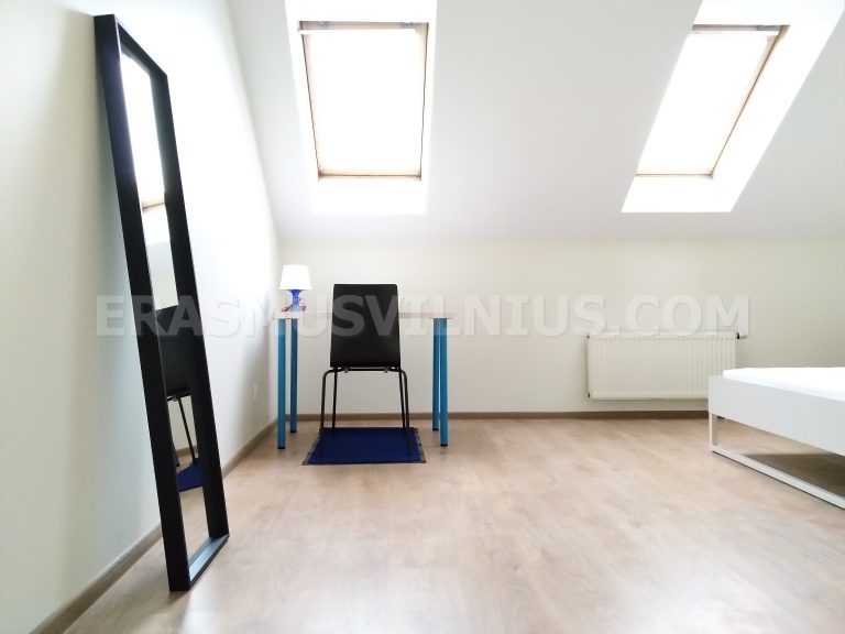 Main bathroom entrance view in 6-bedroom student flat