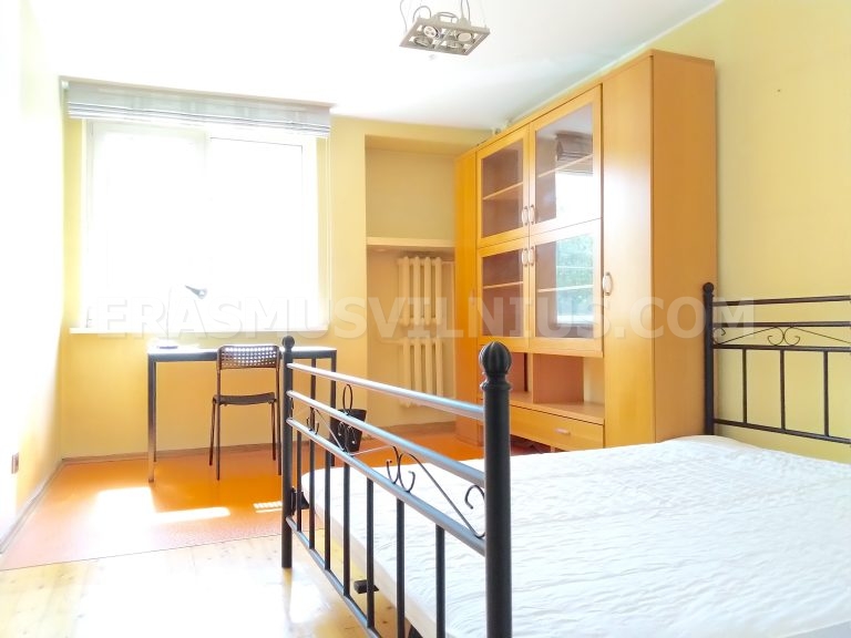 View from balcony over Vilnius old town neighbourhood