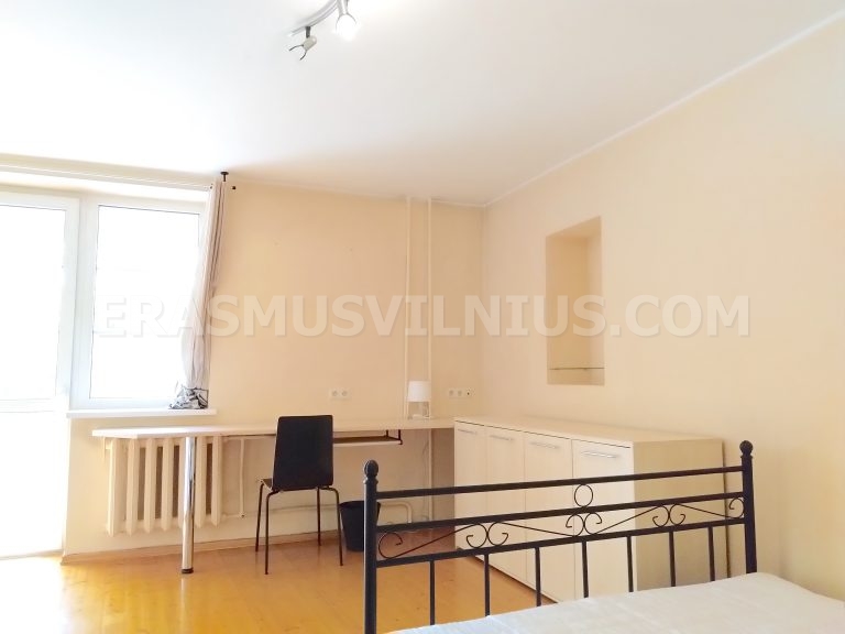Kitchen area in 4-bedroom flat, Vilnius old town
