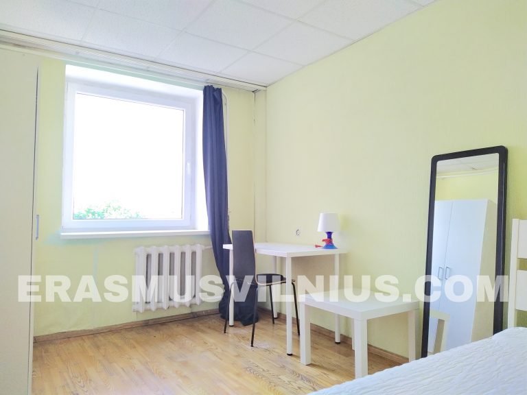 Furnished bedroom in Flat 3, Šaltinių gatvė Vilnius